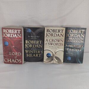 Robert Jordan Wheel of Time 4 Lot 6 7 9 14 Mass Market 2020 Paperback Tor